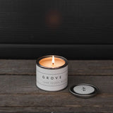 Mini Scented Candles | orange blossom | backhouse fragrances | modern mini tin candle